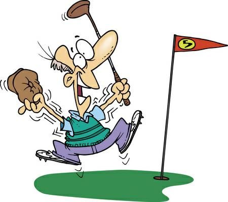 Detail Free Clipart Golf Nomer 4