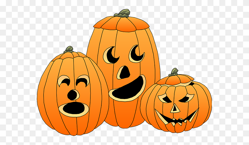 Detail Free Clipart Halloween Pumpkin Nomer 9