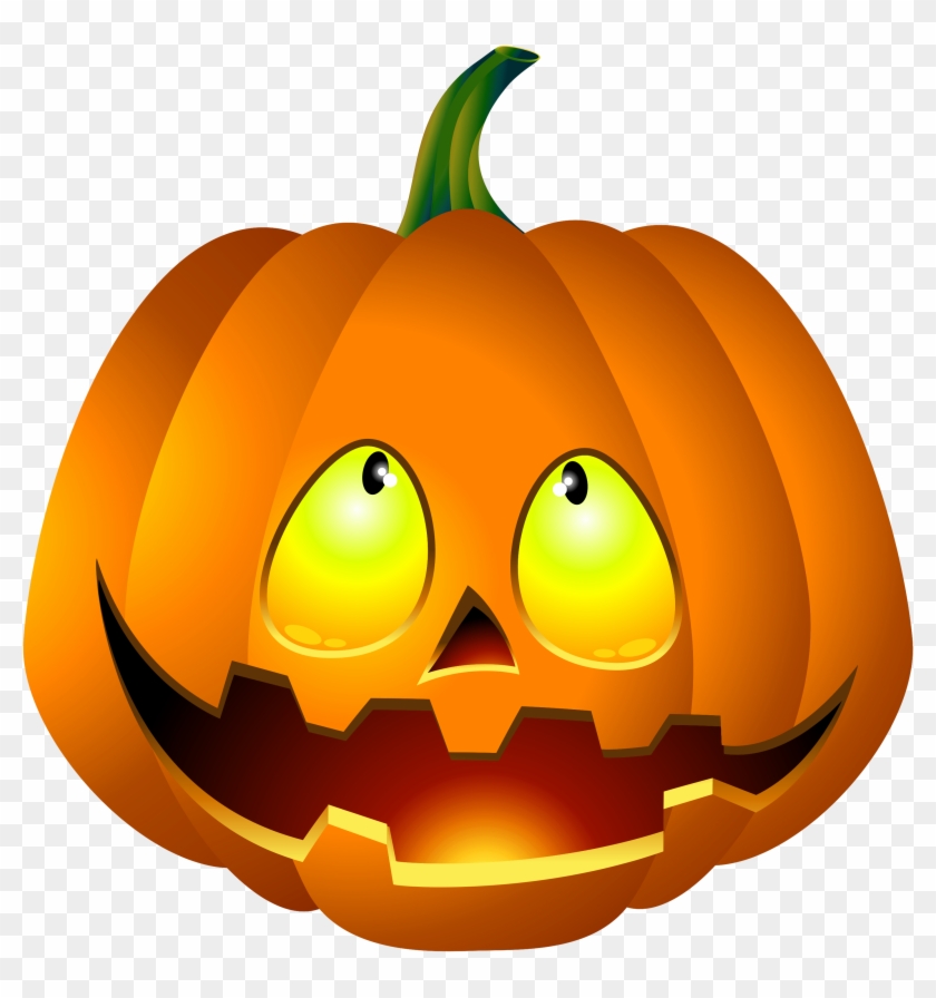 Detail Free Clipart Halloween Pumpkin Nomer 4