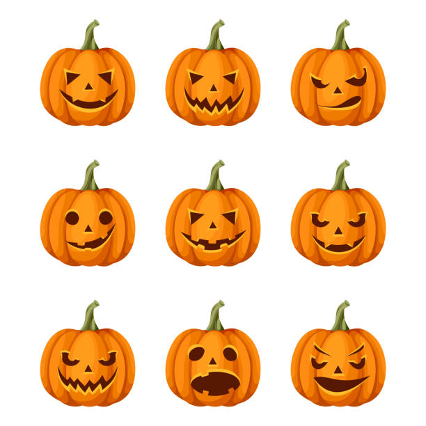 Detail Free Clipart Halloween Pumpkin Nomer 36