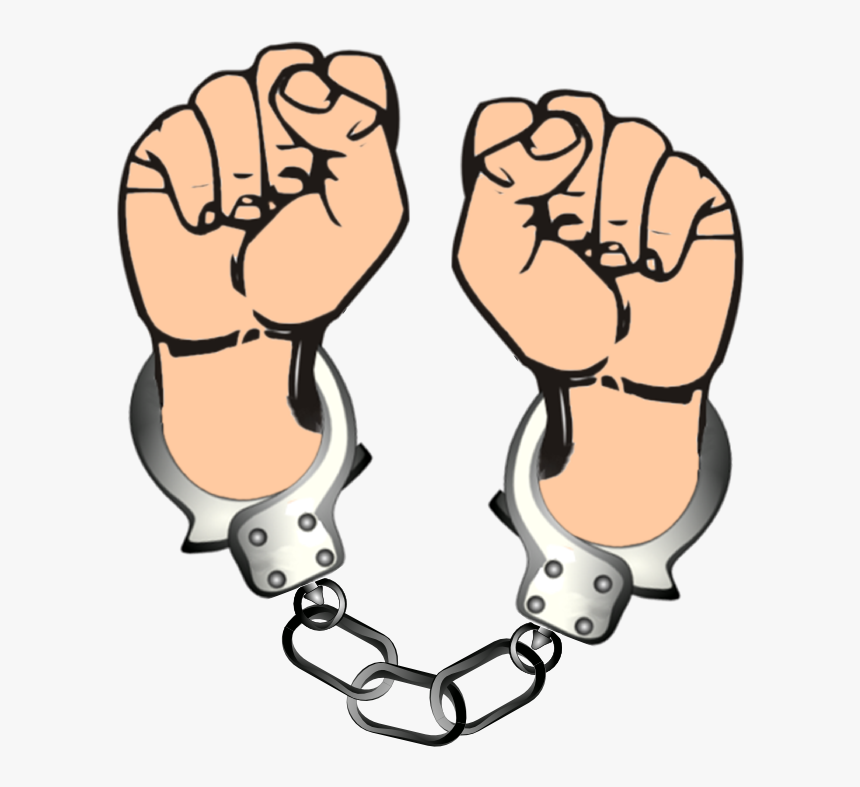 Detail Free Clipart Handcuffs Nomer 14