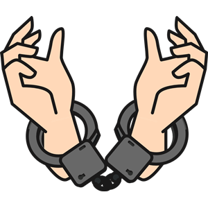 Detail Free Clipart Handcuffs Nomer 42
