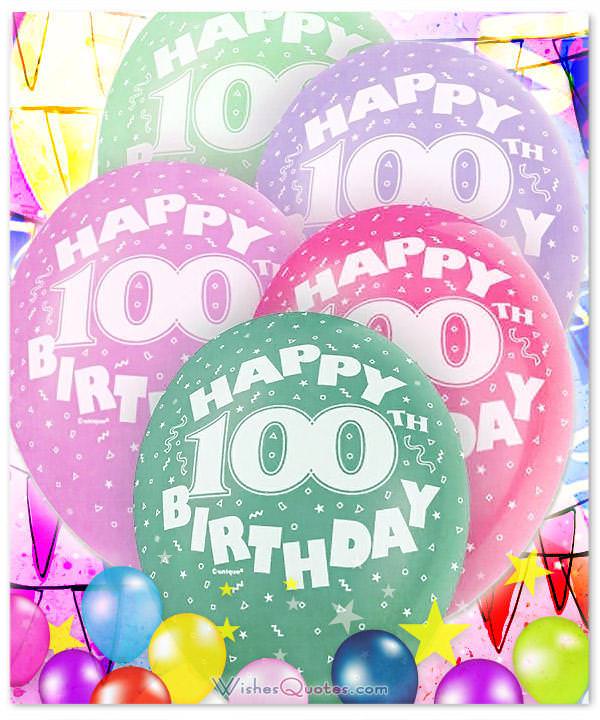 Detail Free Clipart Happy 100th Birthday Images Nomer 50