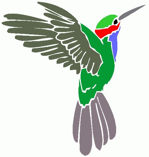 Detail Free Clipart Hummingbird Nomer 51