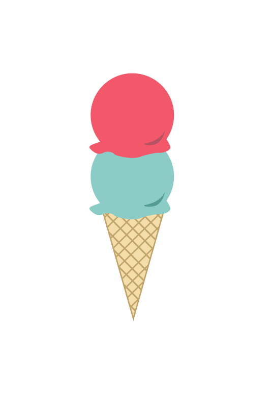 Detail Free Clipart Ice Cream Nomer 24