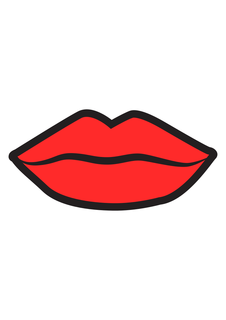 Detail Free Clipart Lips Nomer 10