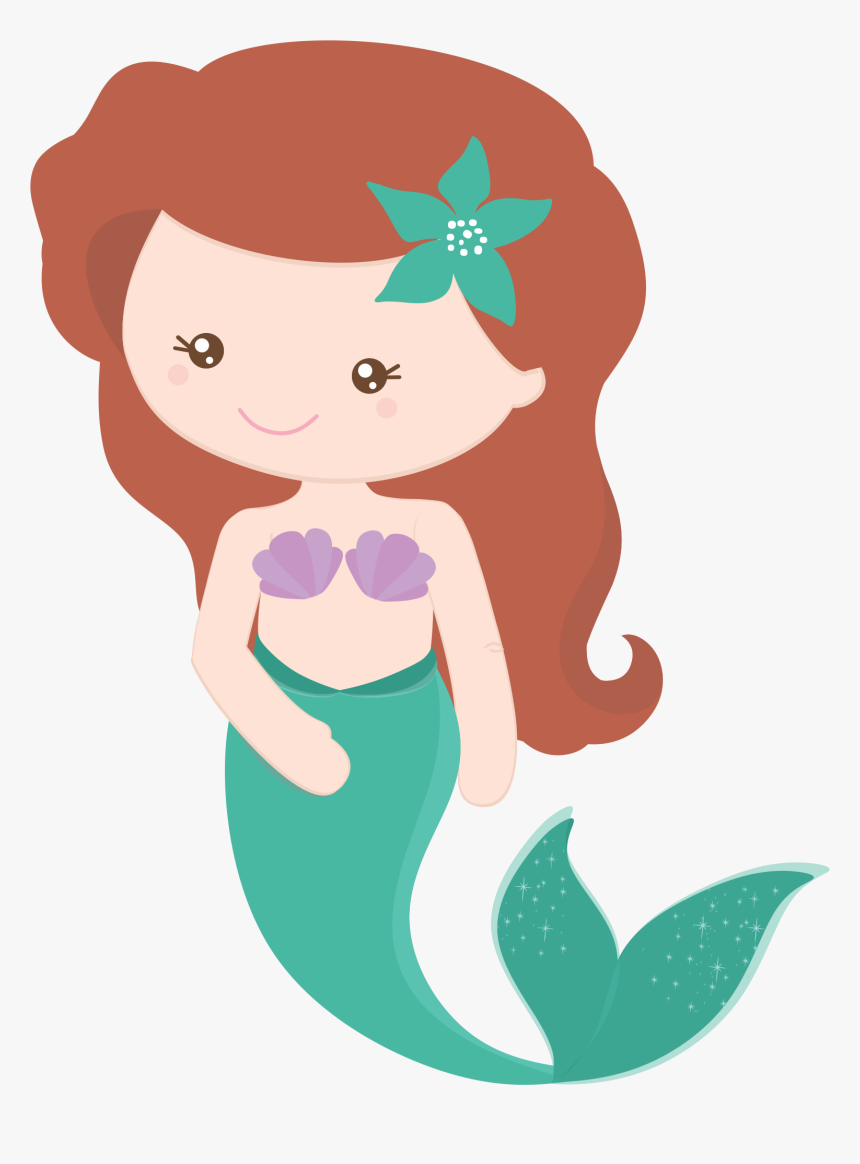 Detail Free Clipart Mermaid Nomer 34