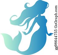 Detail Free Clipart Mermaid Nomer 40