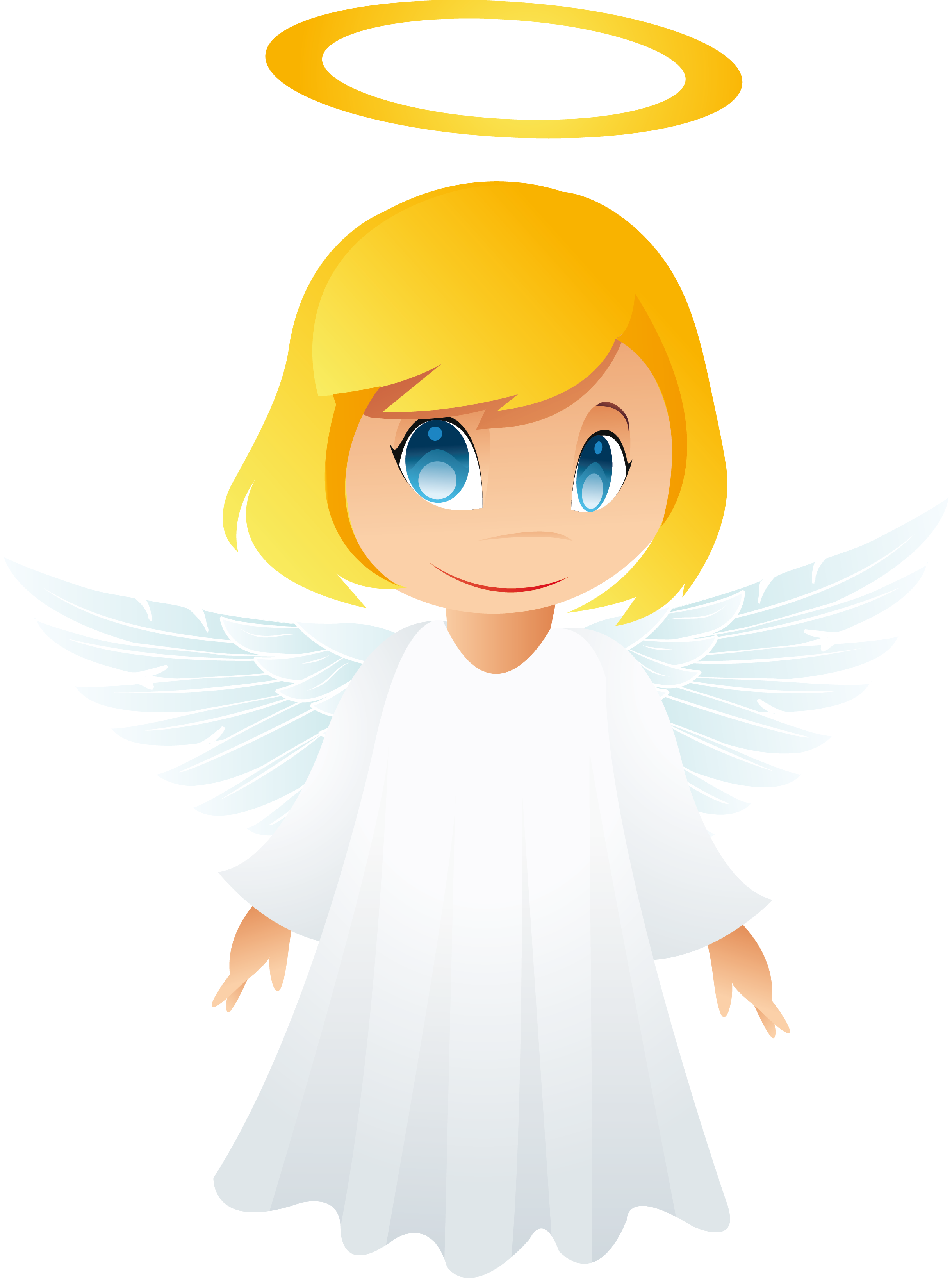 Detail Free Clipart Of Angels Nomer 22