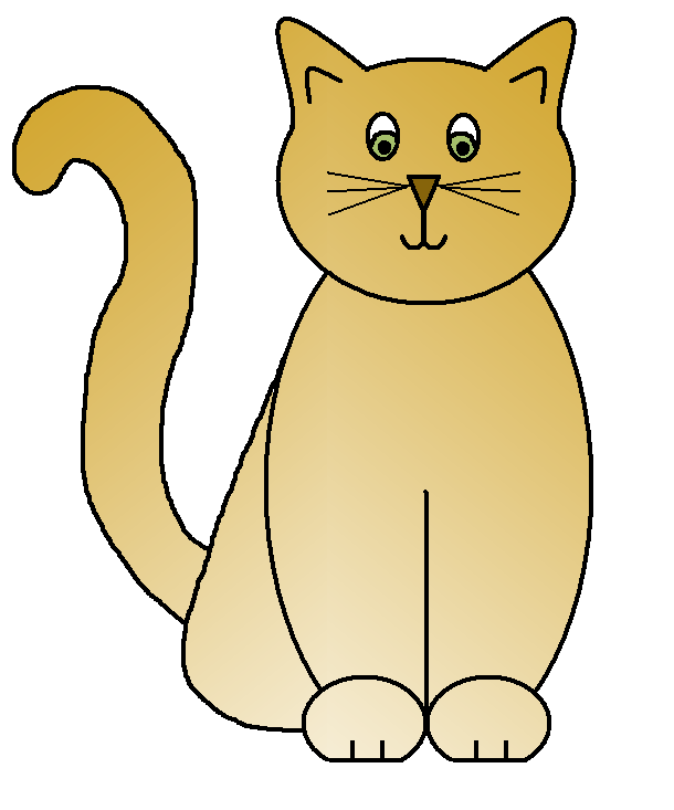 Detail Free Clipart Of Cats Nomer 12