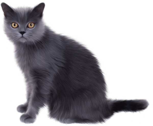 Detail Free Clipart Of Cats Nomer 14