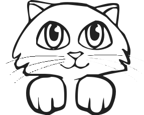 Detail Free Clipart Of Cats Nomer 32