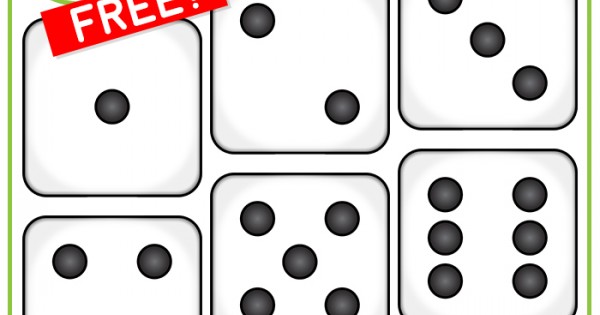 Detail Free Clipart Of Dice Nomer 37