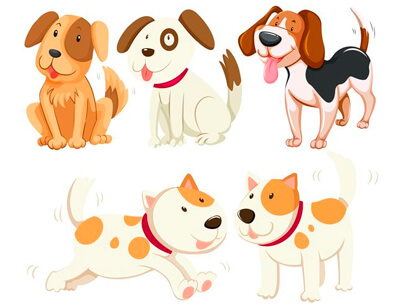 Detail Free Clipart Of Dogs Nomer 9