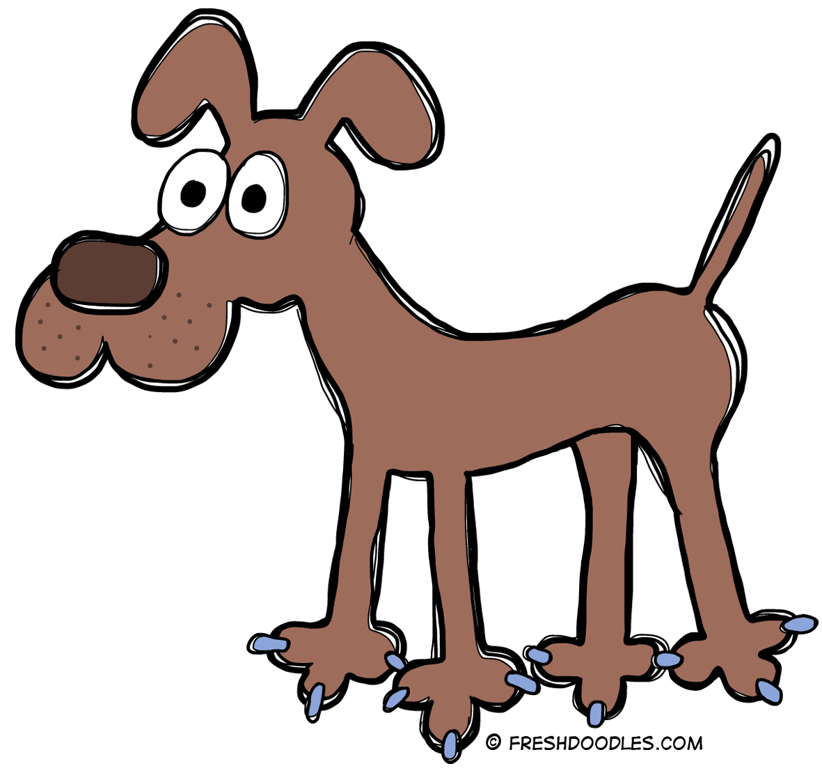 Detail Free Clipart Of Dogs Nomer 37