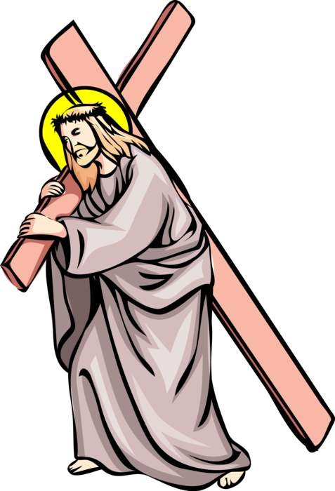 Detail Free Clipart Of Jesus On The Cross Nomer 38