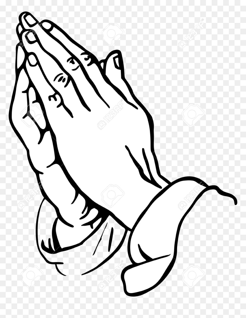 Detail Free Clipart Of Praying Hands Nomer 11