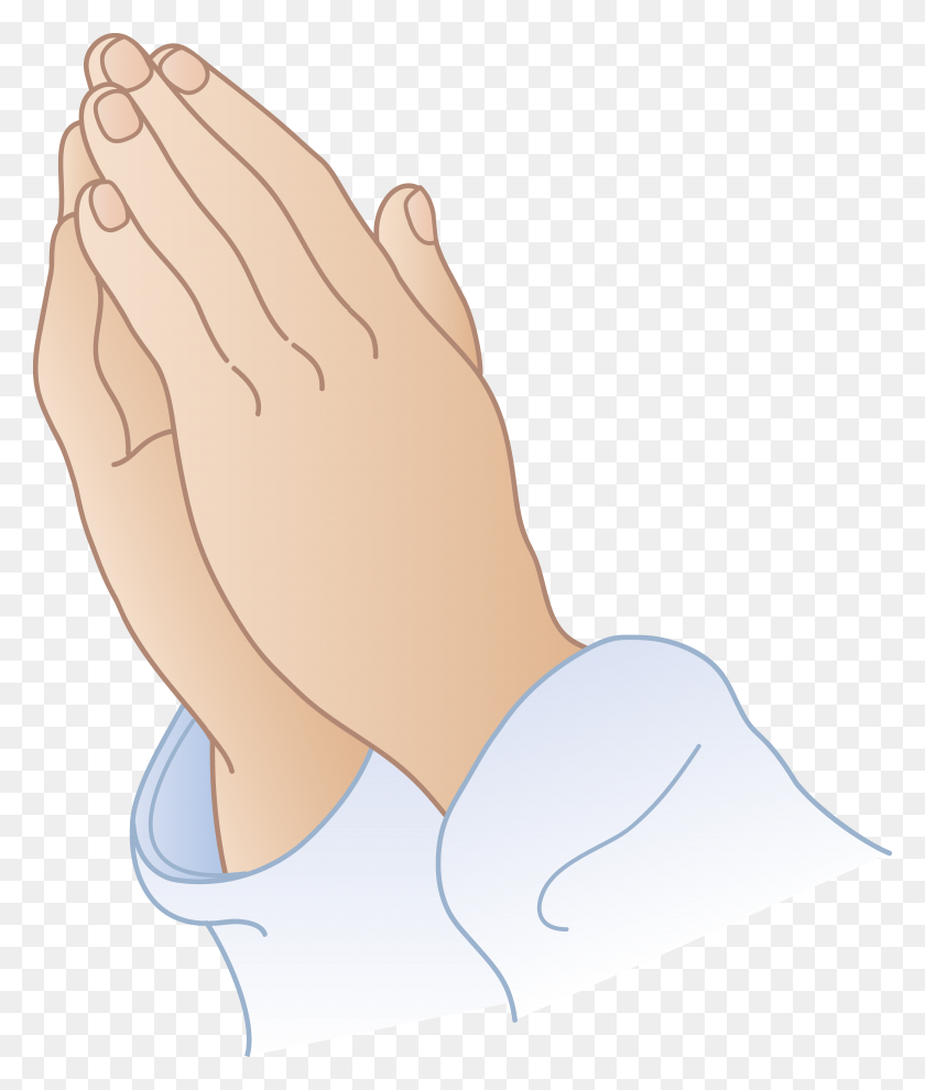 Detail Free Clipart Of Praying Hands Nomer 16