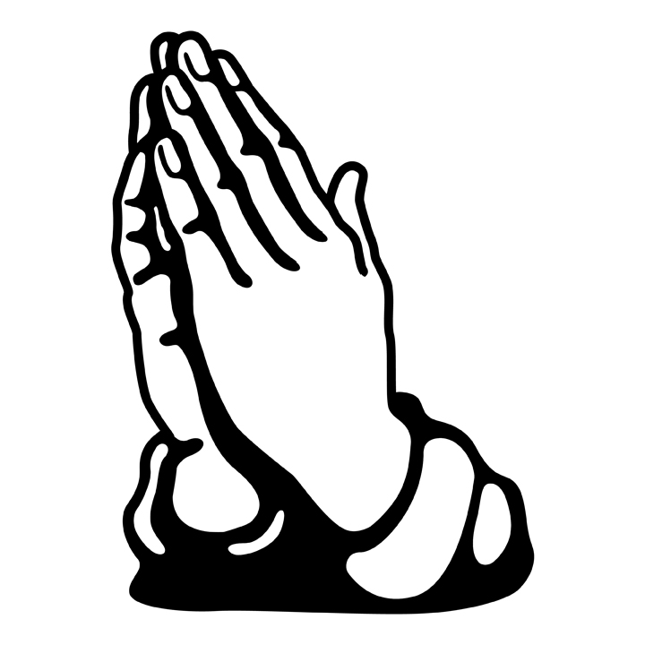 Detail Free Clipart Of Praying Hands Nomer 37
