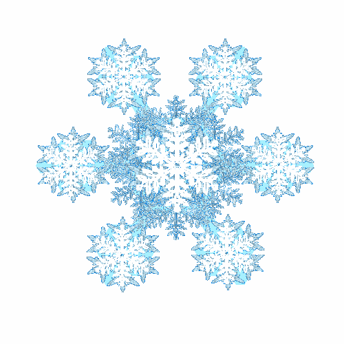 Detail Free Clipart Of Snowflakes Nomer 26