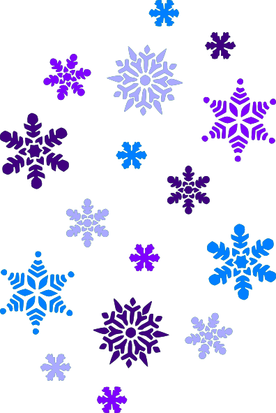 Detail Free Clipart Of Snowflakes Nomer 38