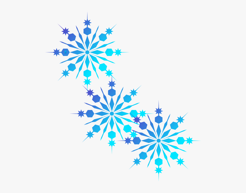 Detail Free Clipart Of Snowflakes Nomer 49