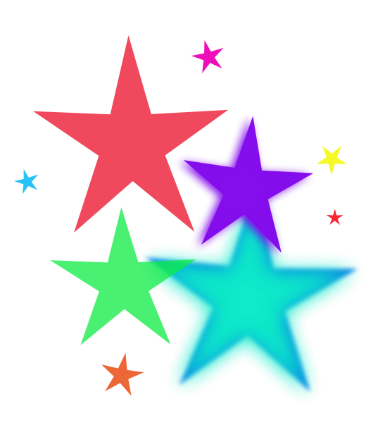 Detail Free Clipart Of Star Nomer 12