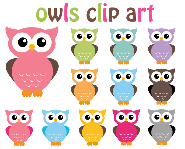 Detail Free Clipart Owls Nomer 12