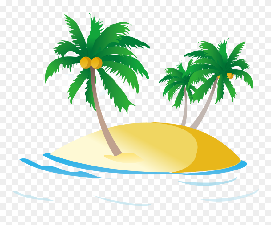 Detail Free Clipart Palm Tree Nomer 15