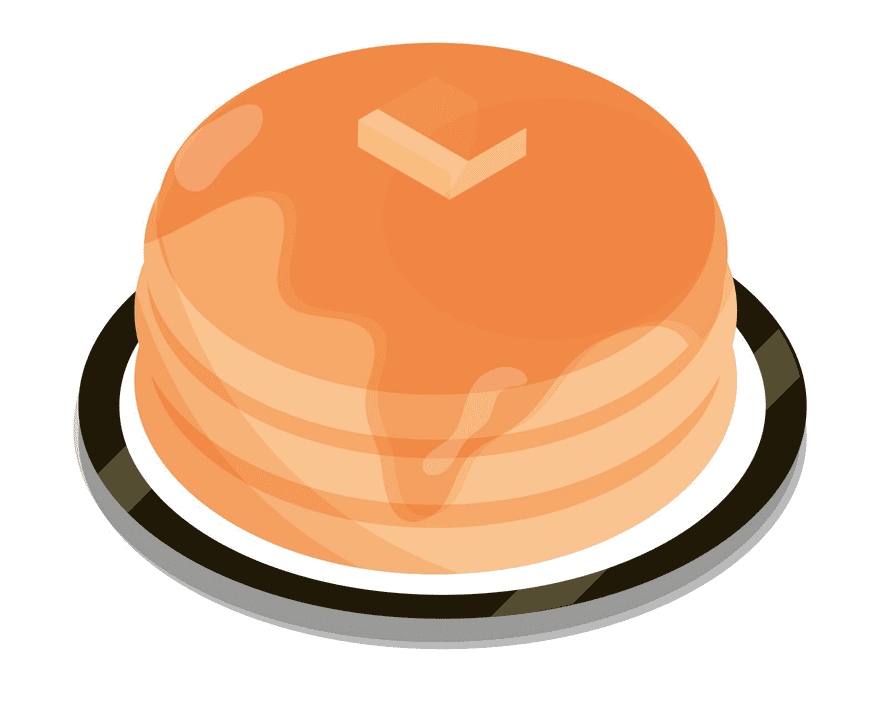 Detail Free Clipart Pancake Breakfast Nomer 24