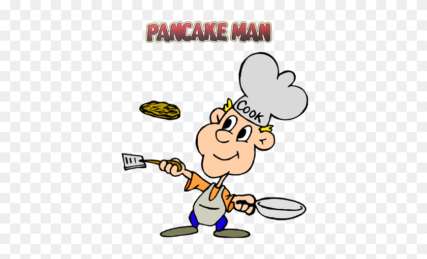 Detail Free Clipart Pancake Breakfast Nomer 35