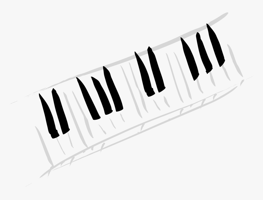 Detail Free Clipart Piano Keyboard Nomer 9