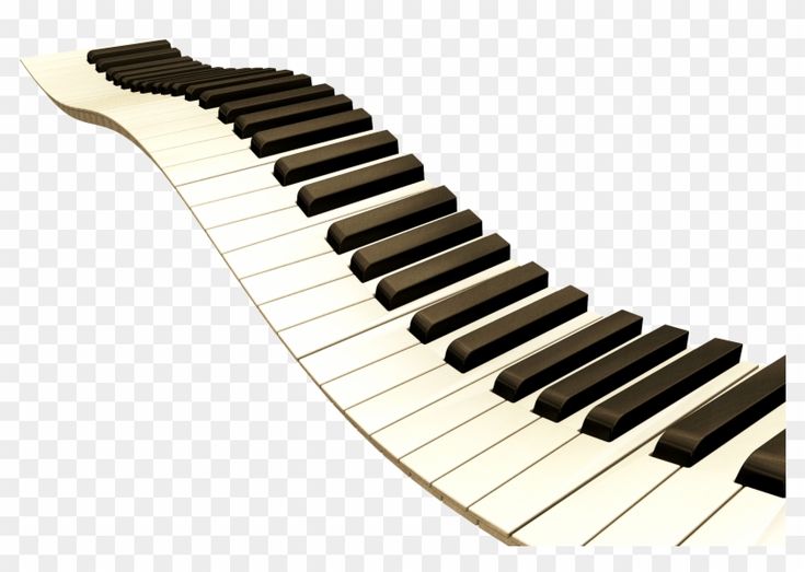 Detail Free Clipart Piano Keyboard Nomer 22