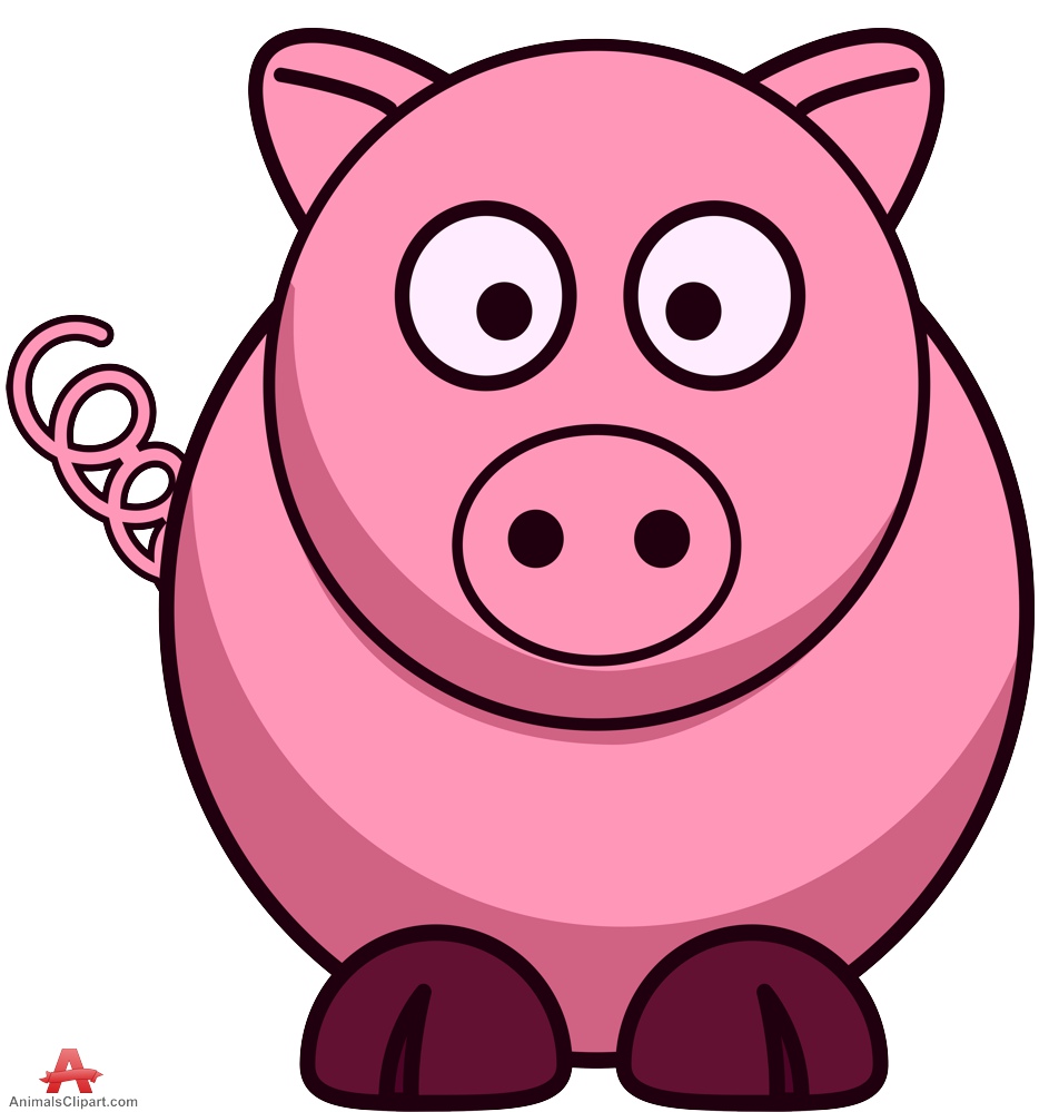 Detail Free Clipart Pig Nomer 15