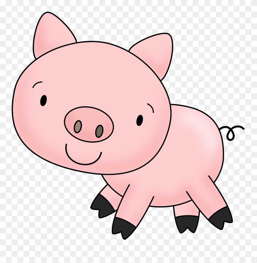 Detail Free Clipart Pig Nomer 18