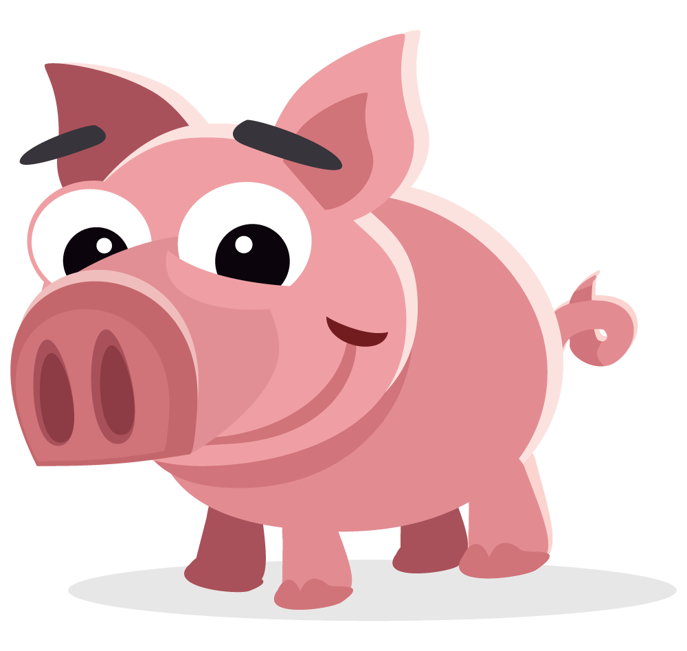 Detail Free Clipart Pig Nomer 26