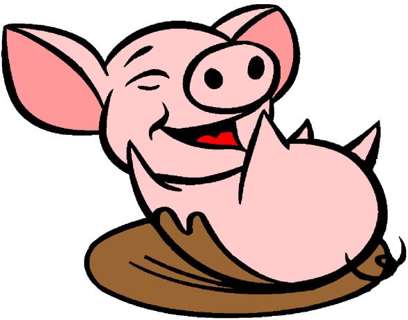 Detail Free Clipart Pig Nomer 30