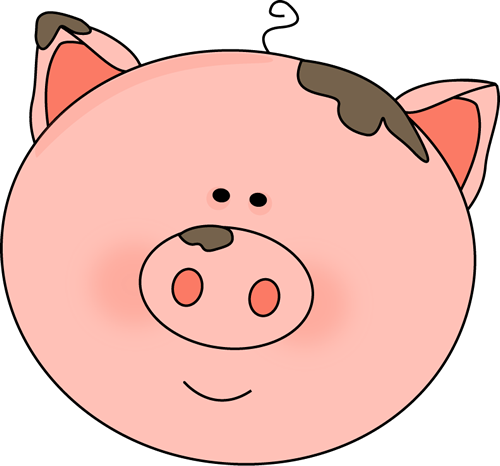 Detail Free Clipart Pig Nomer 31