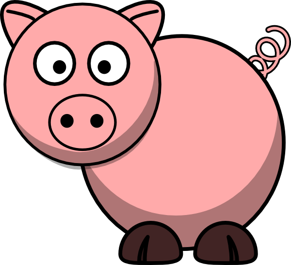 Detail Free Clipart Pig Nomer 8