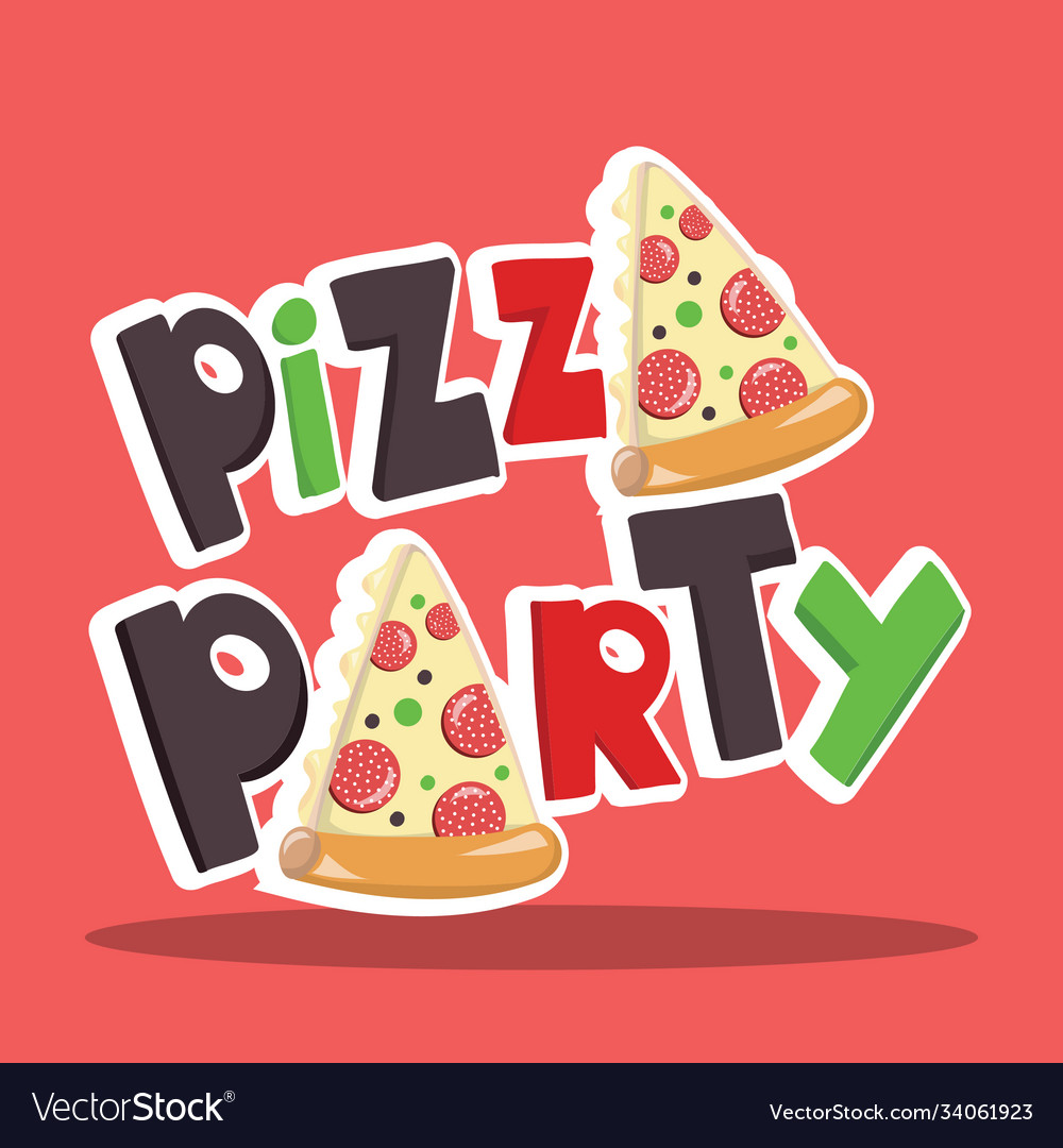 Detail Free Clipart Pizza Party Nomer 7