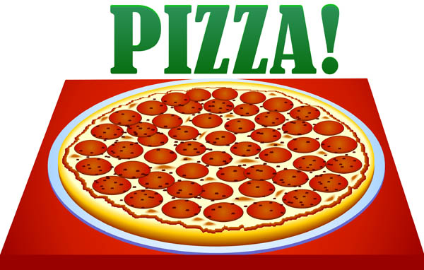 Detail Free Clipart Pizza Party Nomer 17