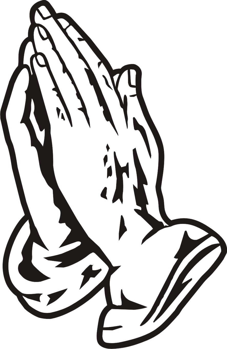 Detail Free Clipart Praying Hands Nomer 11