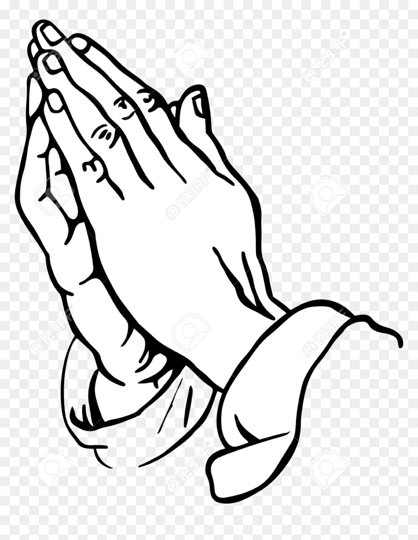 Detail Free Clipart Praying Hands Nomer 19