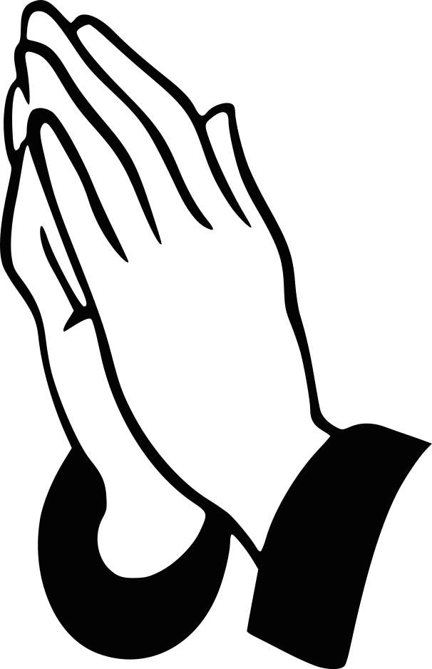 Detail Free Clipart Praying Hands Nomer 24