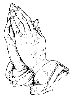 Detail Free Clipart Praying Hands Nomer 6