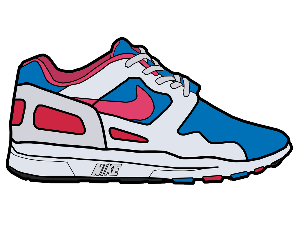 Detail Free Clipart Running Shoes Nomer 19