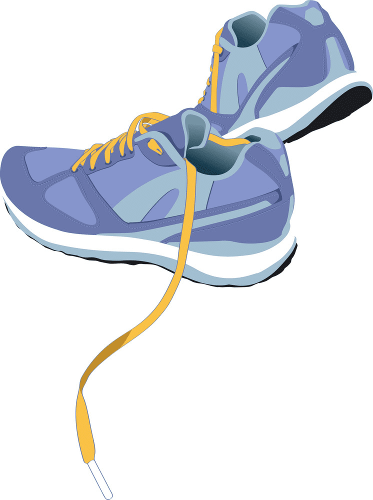 Detail Free Clipart Running Shoes Nomer 31