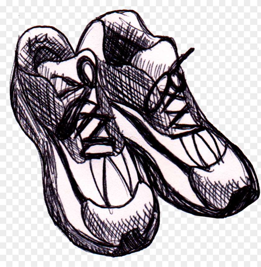 Detail Free Clipart Running Shoes Nomer 33