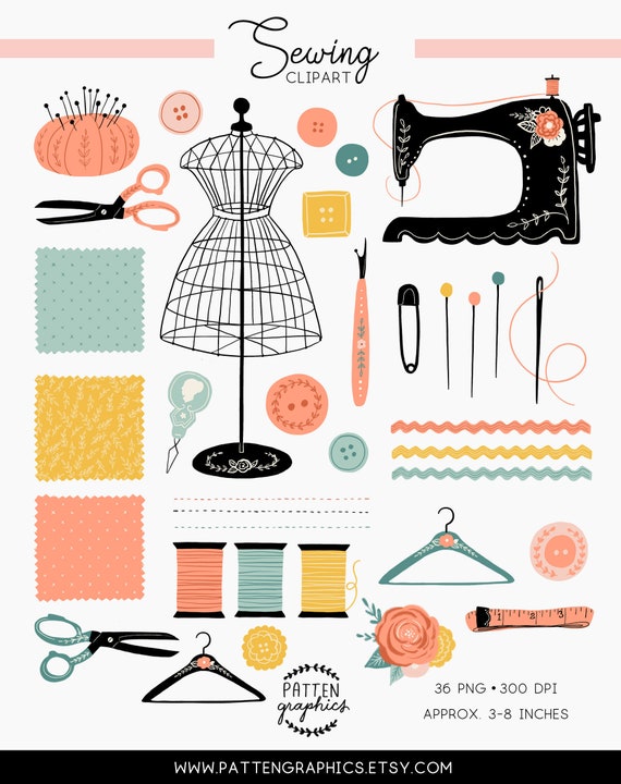 Detail Free Clipart Sewing Images Nomer 36