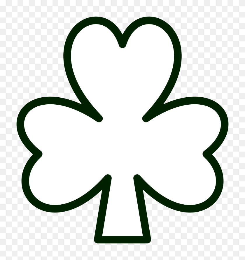 Detail Free Clipart Shamrock Nomer 23